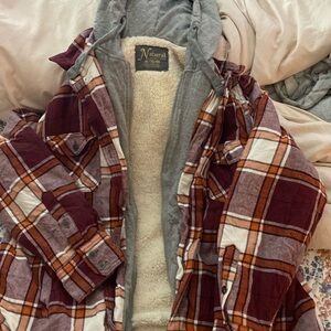 Natural reflections zip up